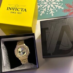 Invicta Gold Tone Men's Watch